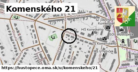 Komenského 21, Hustopeče