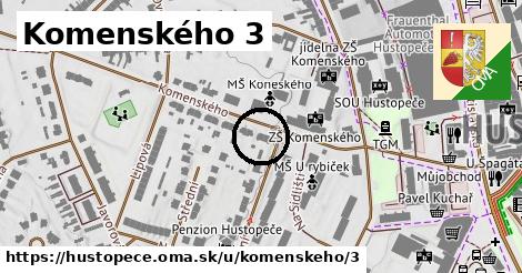 Komenského 3, Hustopeče