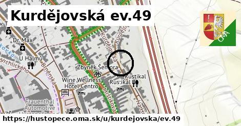 Kurdějovská ev.49, Hustopeče