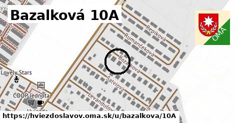 Bazalková 10A, Hviezdoslavov