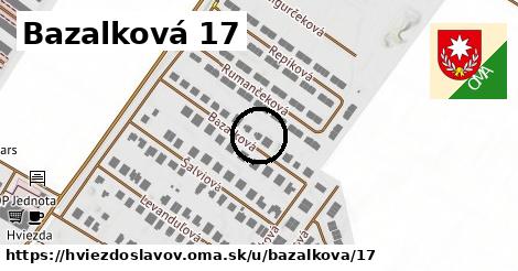 Bazalková 17, Hviezdoslavov