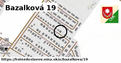 Bazalková 19, Hviezdoslavov