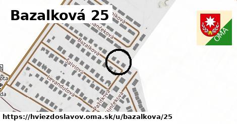 Bazalková 25, Hviezdoslavov
