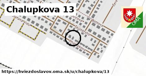 Chalupkova 13, Hviezdoslavov