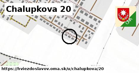 Chalupkova 20, Hviezdoslavov