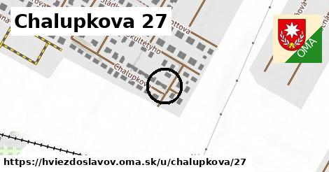 Chalupkova 27, Hviezdoslavov