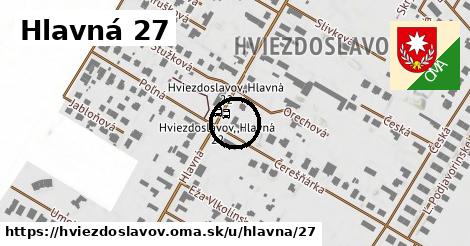 Hlavná 27, Hviezdoslavov