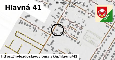 Hlavná 41, Hviezdoslavov