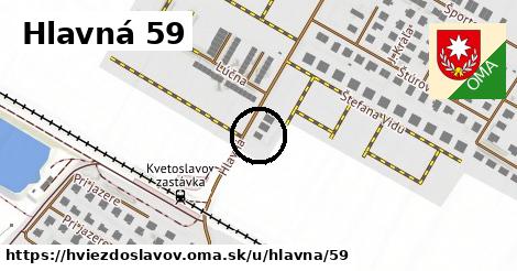 Hlavná 59, Hviezdoslavov