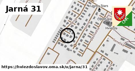 Jarná 31, Hviezdoslavov