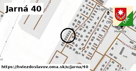 Jarná 40, Hviezdoslavov