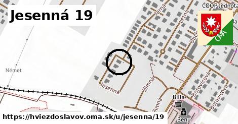 Jesenná 19, Hviezdoslavov