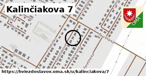 Kalinčiakova 7, Hviezdoslavov