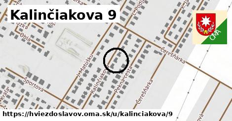 Kalinčiakova 9, Hviezdoslavov