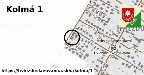 Kolmá 1, Hviezdoslavov