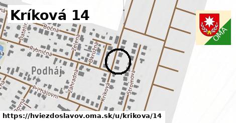 Kríková 14, Hviezdoslavov