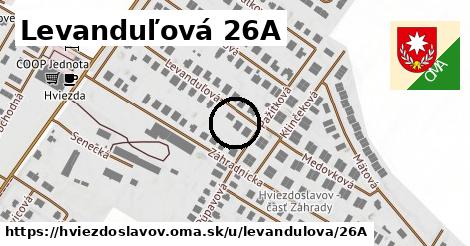 Levanduľová 26A, Hviezdoslavov