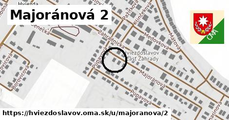 Majoránová 2, Hviezdoslavov