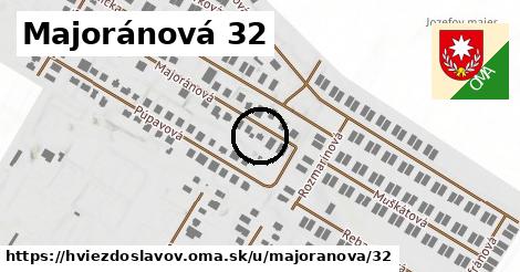 Majoránová 32, Hviezdoslavov