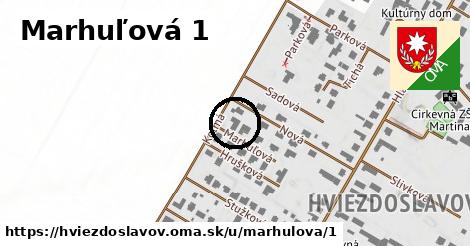 Marhuľová 1, Hviezdoslavov