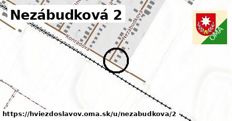 Nezábudková 2, Hviezdoslavov