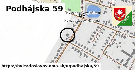 Podhájska 59, Hviezdoslavov