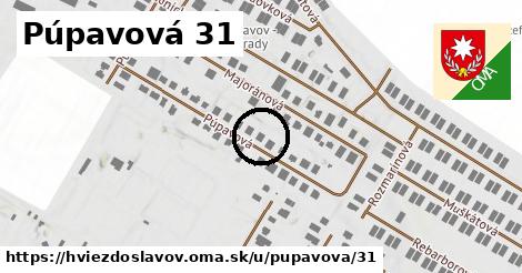 Púpavová 31, Hviezdoslavov