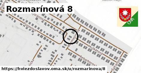 Rozmarínová 8, Hviezdoslavov