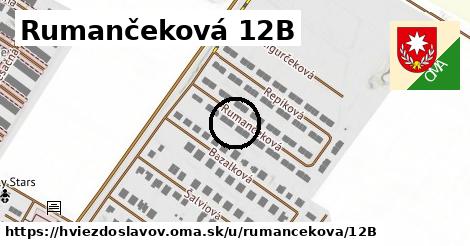 Rumančeková 12B, Hviezdoslavov