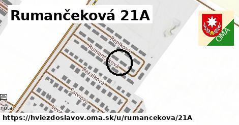 Rumančeková 21A, Hviezdoslavov