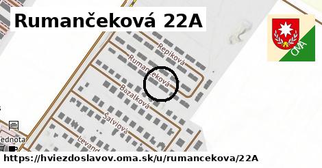 Rumančeková 22A, Hviezdoslavov