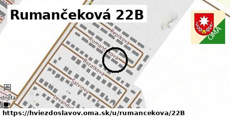 Rumančeková 22B, Hviezdoslavov
