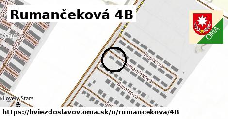 Rumančeková 4B, Hviezdoslavov