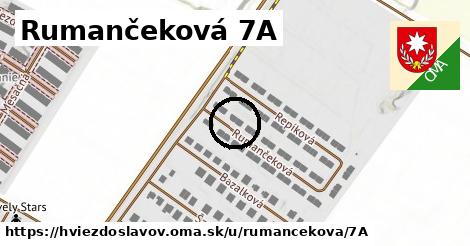 Rumančeková 7A, Hviezdoslavov