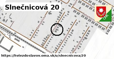 Slnečnicová 20, Hviezdoslavov