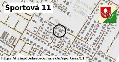 Športová 11, Hviezdoslavov
