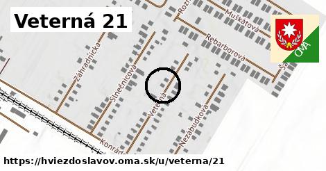 Veterná 21, Hviezdoslavov