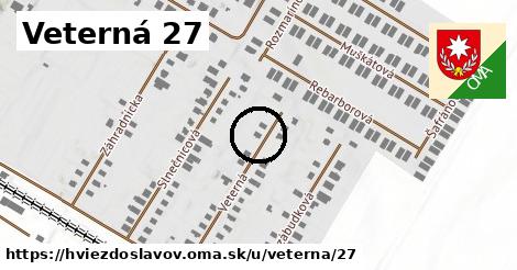 Veterná 27, Hviezdoslavov