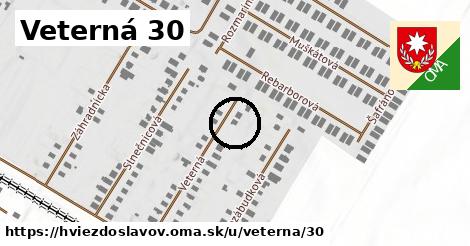 Veterná 30, Hviezdoslavov