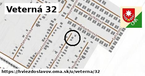 Veterná 32, Hviezdoslavov