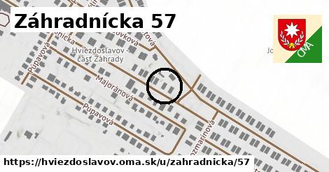 Záhradnícka 57, Hviezdoslavov