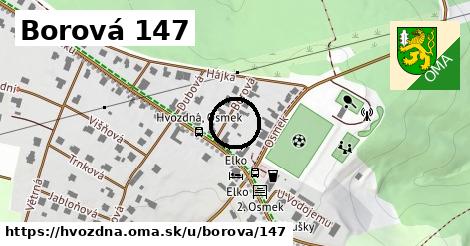 Borová 147, Hvozdná