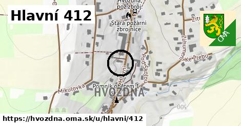 Hlavní 412, Hvozdná