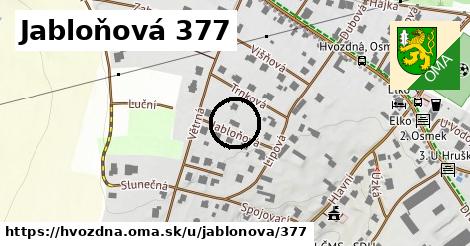Jabloňová 377, Hvozdná