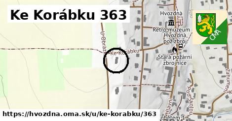 Ke Korábku 363, Hvozdná