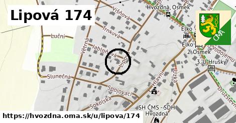 Lipová 174, Hvozdná