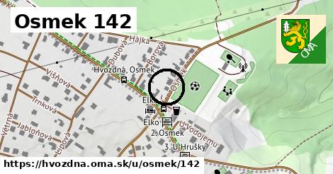 Osmek 142, Hvozdná