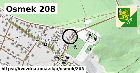 Osmek 208, Hvozdná