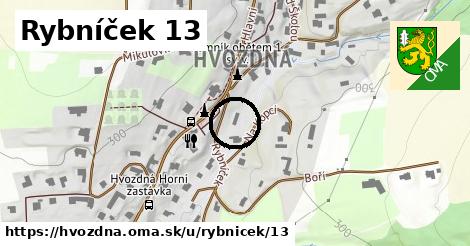 Rybníček 13, Hvozdná