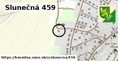 Slunečná 459, Hvozdná